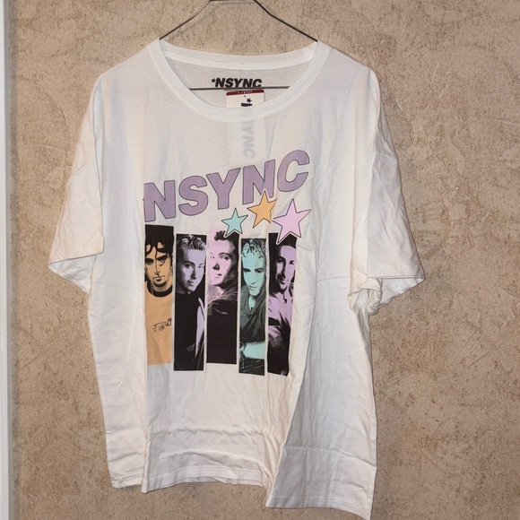 NSYNC Ladies Short Sleeve Band Tee - Picture 2 of 7
